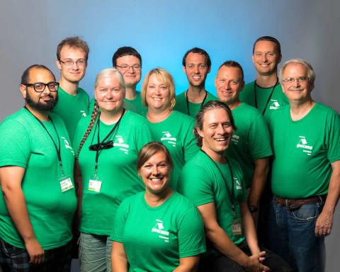 "Green Shirts" - Cleveland GiveCamp Steering Committee and Team Y,  the Tech Floaters Team