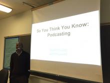 Kevin Lockett on "So You Think You Know Podcasting"