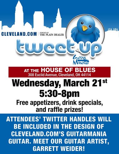 GuitarMania #CLEtweetup: Cleveland.com with United Way