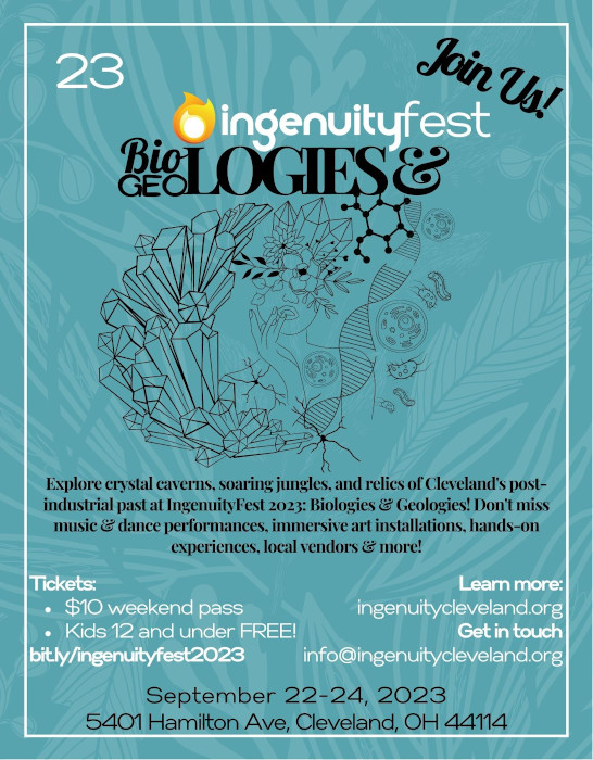 IngenuityFest 2023: Biologies & Geologies Poster