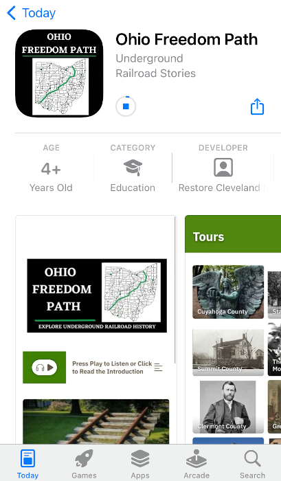 Downloading Ohio Freedom Path App