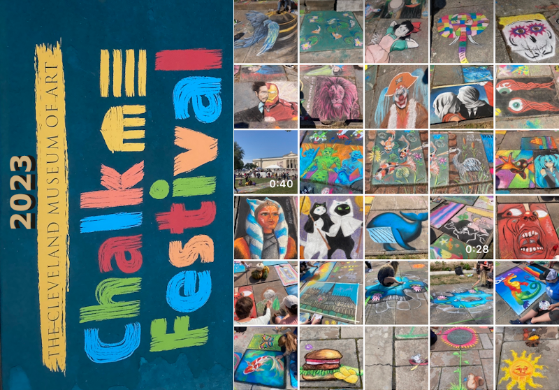 34th Annual Cleveland Museum of Art Chalk Festival