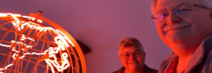 A Day of Akron Art Galleries: Skulls & Neon