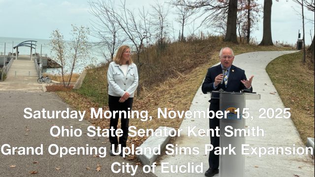 November 15, 2025 - Ribbon-cutting ceremony at the new Upland Sims Park expansion in the City of Euclid. November 15, 2025 - Ribbon-cutting ceremony at the new Upland Sims Park expansion in the City of Euclid.