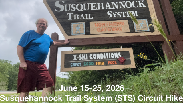 June 15-25, 2026 - Susquehannock Trail System (STS) Circuit Hike
