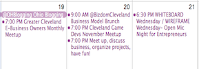  Cleveland tech, entrepreneur, and social media meetings