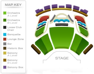 Hanna Theatre Seating
