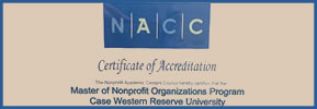 A Celebration! Master of Nonprofit Organizations (MNO) Accreditation!