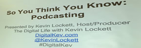WebSigCleveland.org - So You Think You Know Podcasting