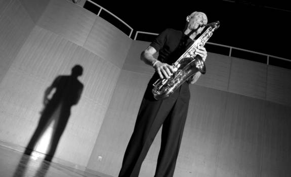 Saxophonist Howie Smith