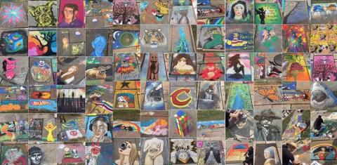 Cleveland Museum of Art Chalk Festival 2017