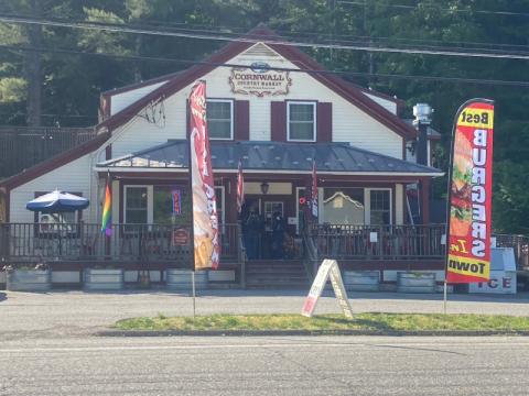 June 6, 2021 -  Cornwall Country Market in Cornwall Bridge, Connecticut, is a great place to resupply while backpacking on the Appalachian Trail