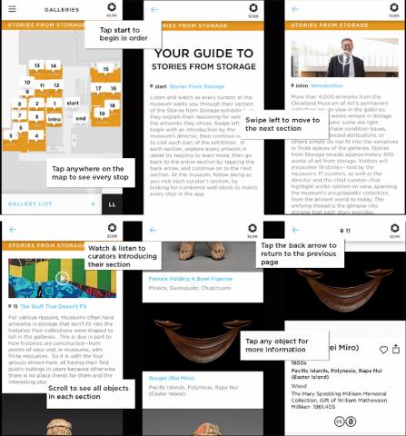 ArtLens App - Stories from Storage Guide