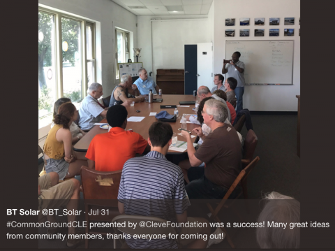 Better Together Solar Tweet Photo of Attendees