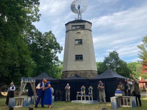 Cleveland Shakespeare Festival's Saturday, July 2, 2022, performance of "Hamlet" at James A. Garfield National Historic Site