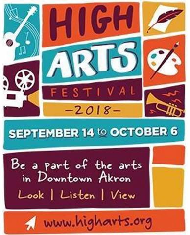 High Arts Festival Akron 2018 was held from September 14th to October 6th