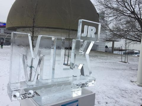 Martin Luther King, Jr. Day at 2018 North Coast Harbor Ice Fest