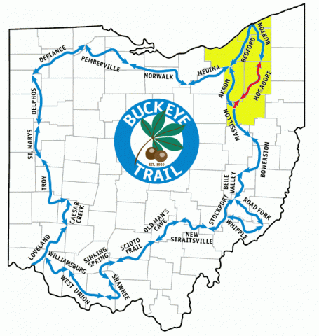 Mogadore Section and part of Massillon Section - Buckeye Trail &quot;Little Loop&quot;