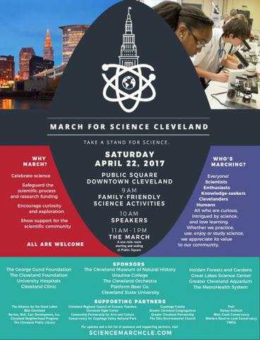 March for Science Cleveland Poster