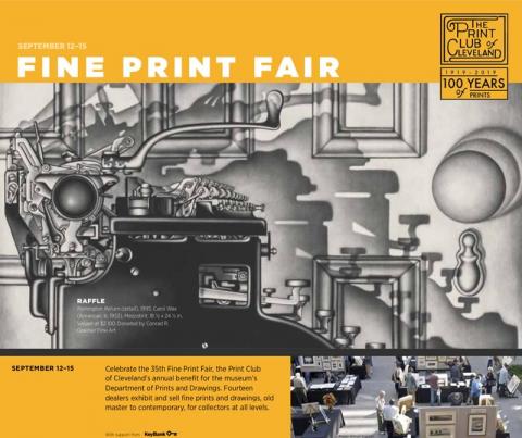 Print Club of Cleveland’s 35th Fine Print Fair 