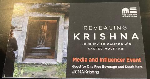 Snack time after Revealing Krishna Media and Influencer Preview