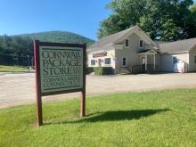 June 6, 2021 - Cornwall Package Store in Cornwall Bridge, Connecticut