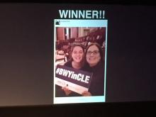 Random audience member wins Broadway Series season tickets!