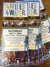 Third Annual 4 Miles 4 Water - Saturday, May 7th, 2016