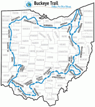 Buckeye Trail Map