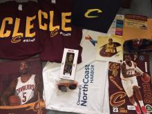 Thank you for swag bag full of gifts from North Coast Harbor and the Cavs. 