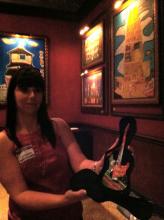 @JulieProvins giving out guitar prizes
