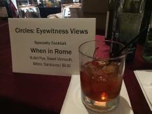 Eyewitness Views Specialty Cocktail: "When In Rome"