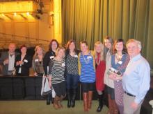 Cleveland bloggers at Hanna Theatre