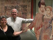 Julie and Stuart at Renaissance Splendor: Catherine de’ Medici’s Valois Tapestries