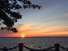 July 4th Sunset - North Coast Harbor