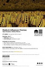Yayoi Kusama: Infinity Mirrors Preview Invitation