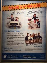 Interactive exhibits for MythBusters: The Explosive Exhibition