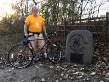 I finished the Buckeye Trail "Little Loop" where I began, at the Northern Terminus