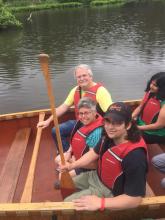 Enjoying Cleveland Metroparks' Voyageur Canoe