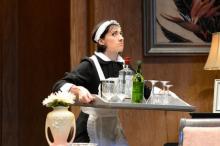 Actor Jodi Dominick (as Edith), the maid
