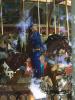 Western Reserve Historical Society's Euclid Beach Grand Carousel decorated for Halloween