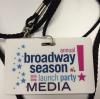 Broadway season launch party media pass